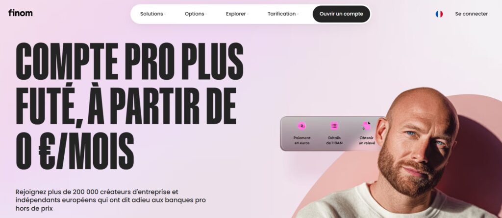 Compte professionnel profession libérale Finom