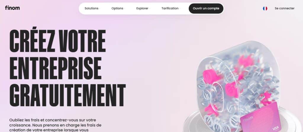 Dépôt de capital en ligne chez Finom