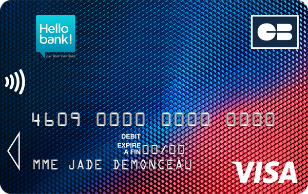 Carte Hello bank!