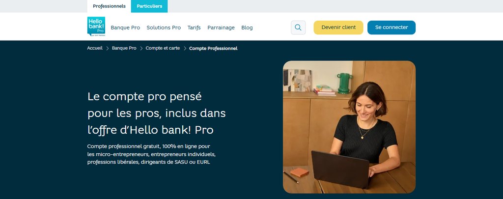 Meilleure Banque pour auto-entrepreneur
