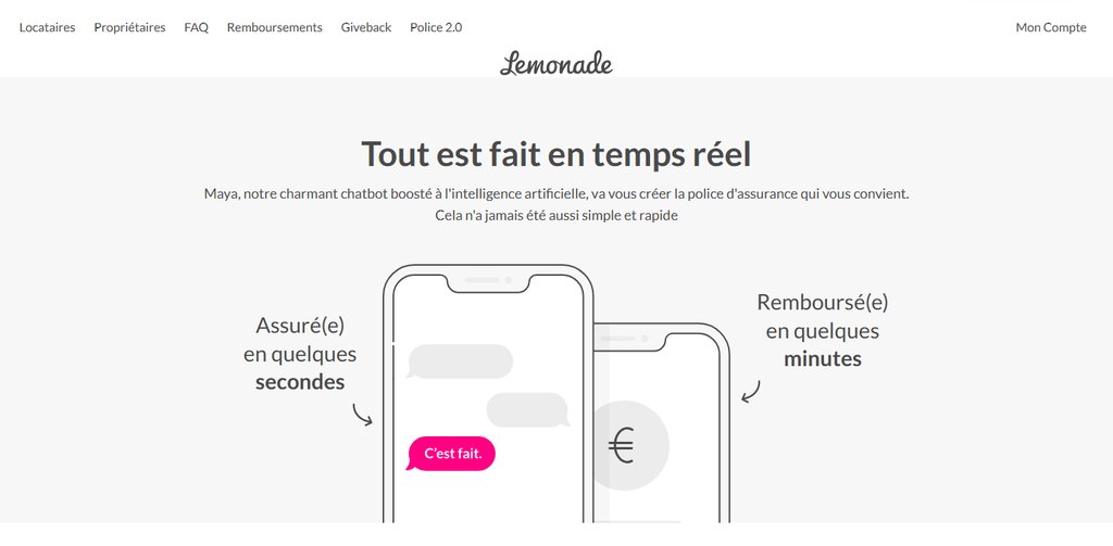 Lemonade avis garanties