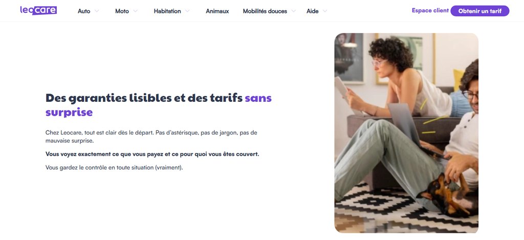 Leocare assurance auto sans frais