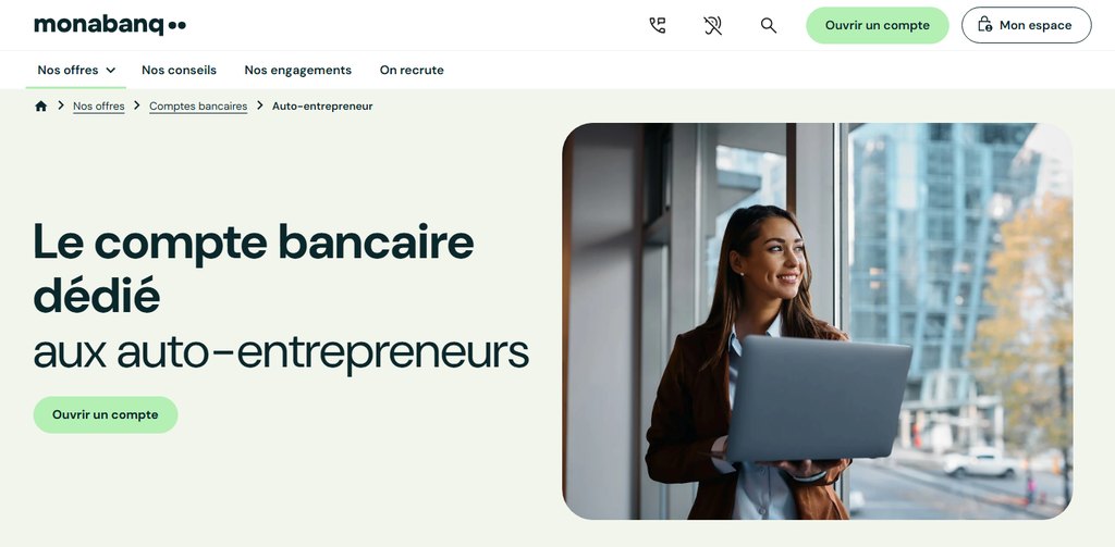 ouvrir un compte auto entrepreneur