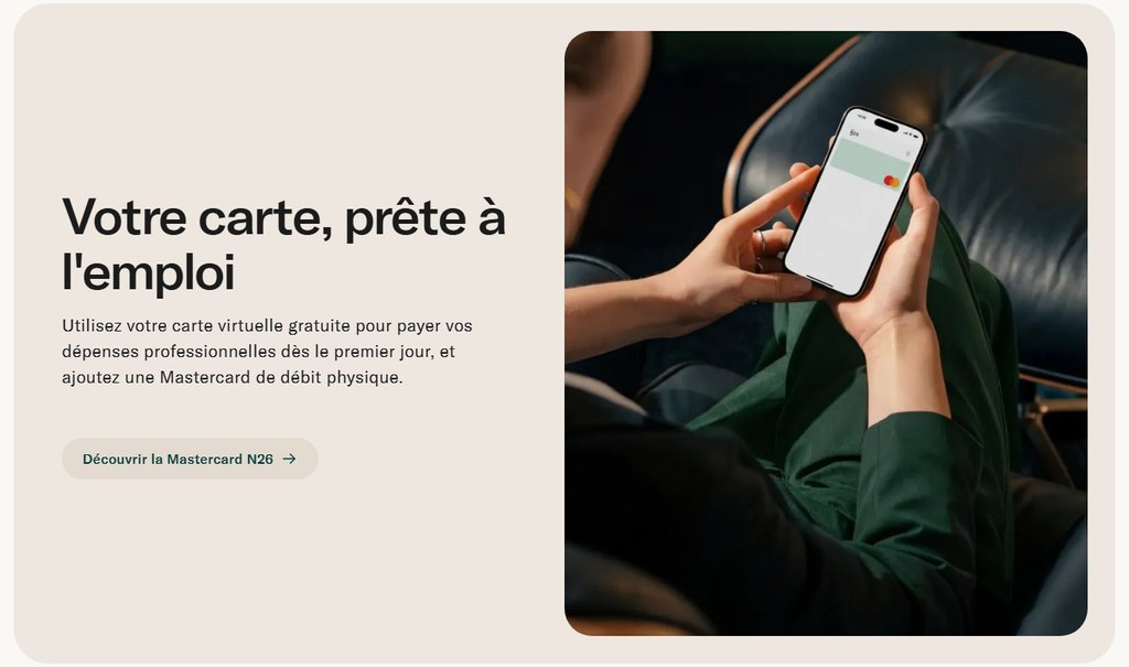 Compte pro profession libérale n26
