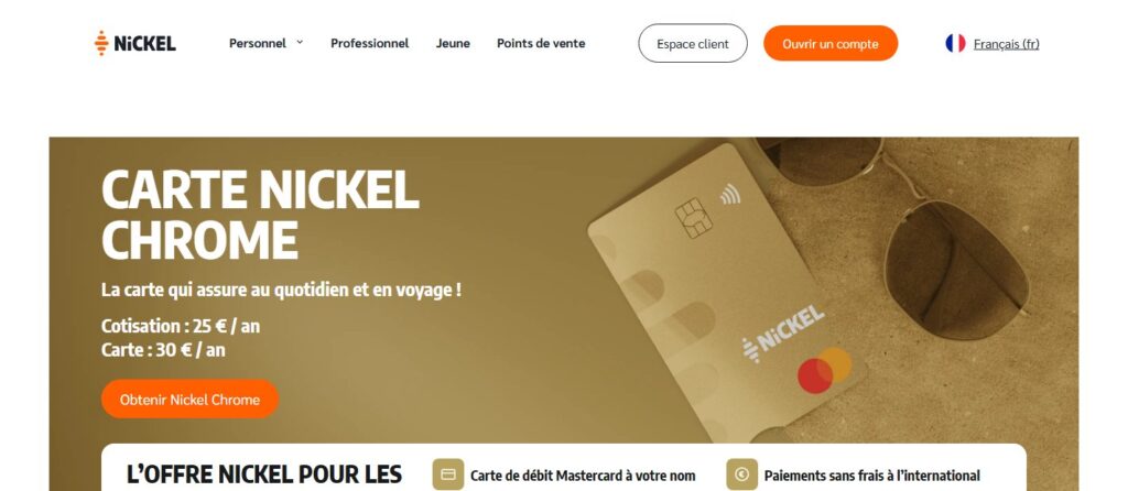 cartes bancaires Nickel