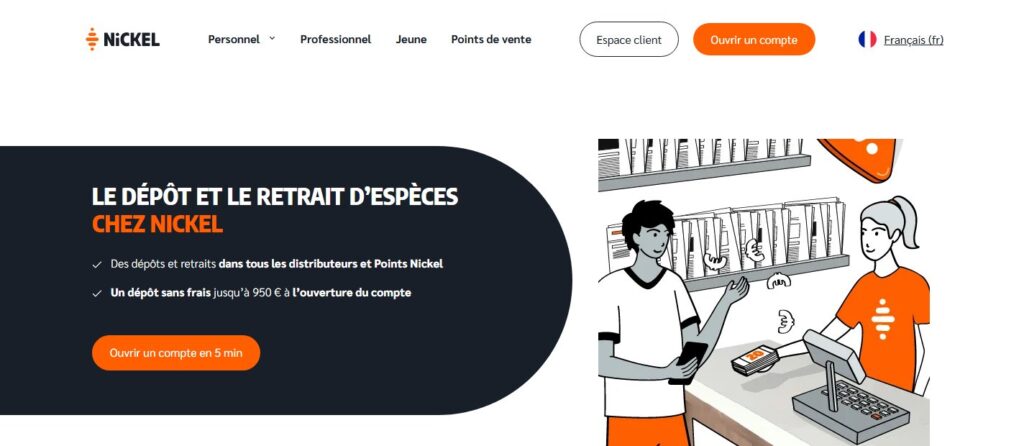 avis nickel fonctionnement compte