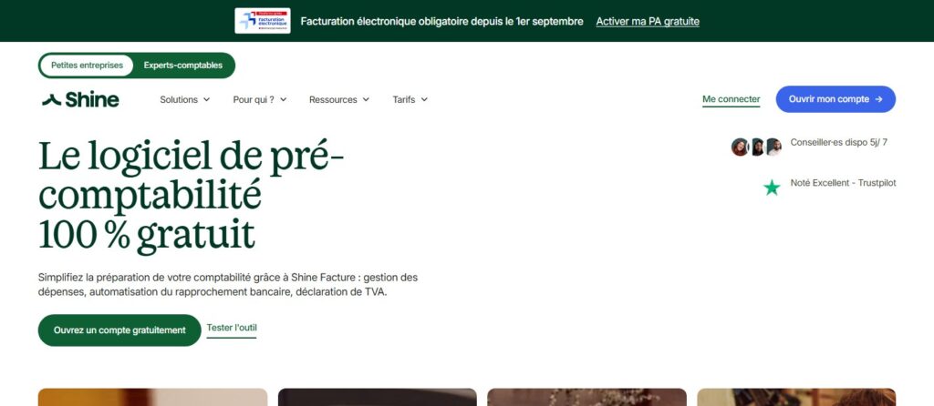 Shine avis comptabilité