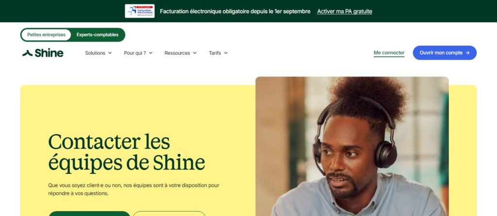 Shine service client avis