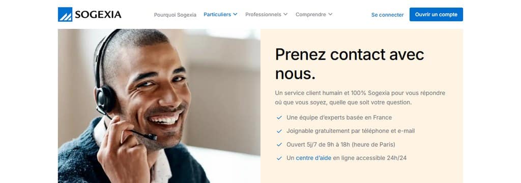 Service client Sogexia : conseillers en France, téléphone et e-mail